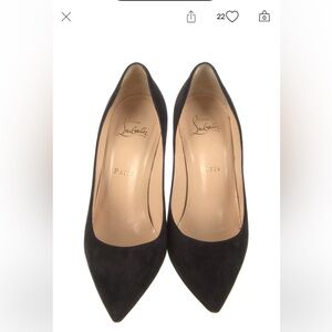 Christian Louboutin Suede Pumps